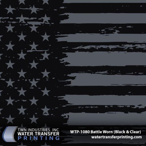 WTP-1080 Battle Worn Black and Clear Dark Ash Base