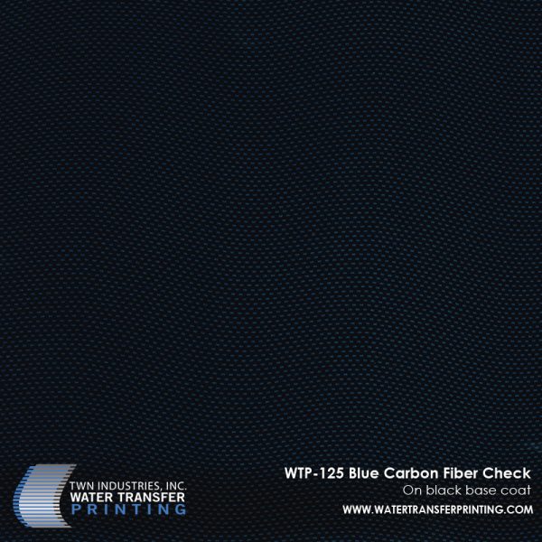 WTP-125 Blue Carbon Fiber Check