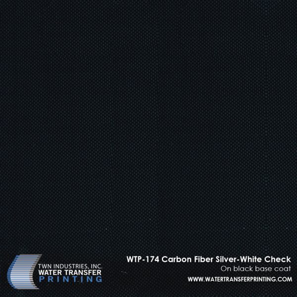 WTP-174 Carbon Fiber Silver-White Check Fade