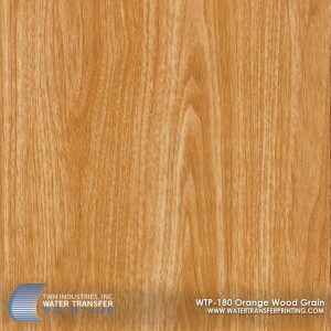 WTP-180 Orange Wood Grain