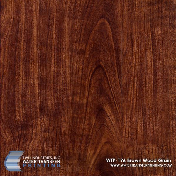 WTP-196 Brown Wood Grain