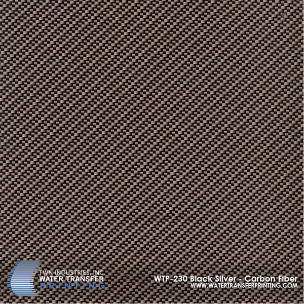 WTP-230 Black Silver - Carbon Fiber