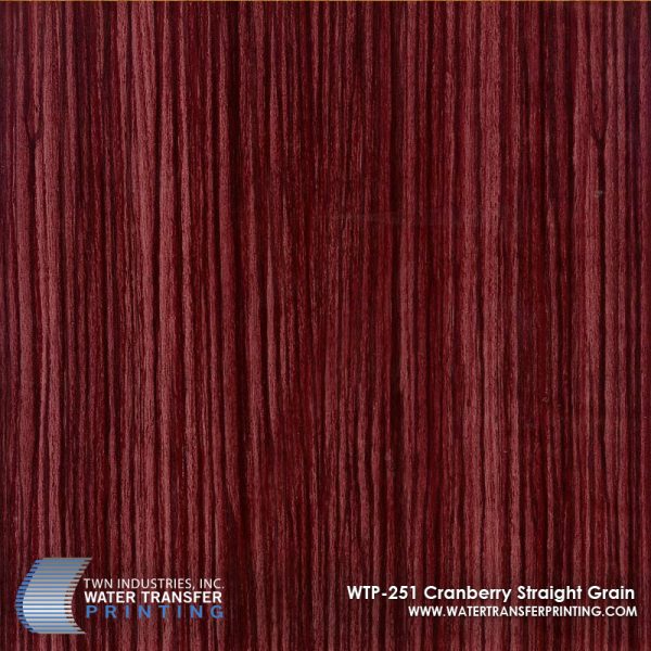 WTP-251 Cranberry Straight Grain