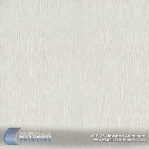 WTP-270 Brushed Aluminum