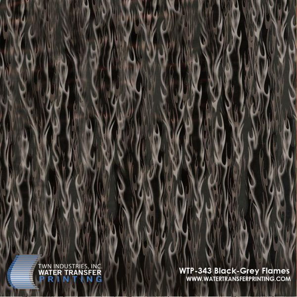 WTP-343 Black-Grey Flames