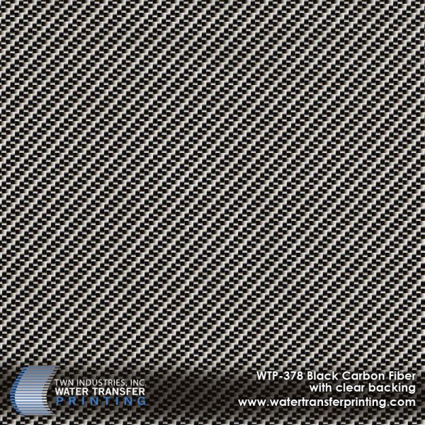 WTP-378 Black Carbon Fiber Weave