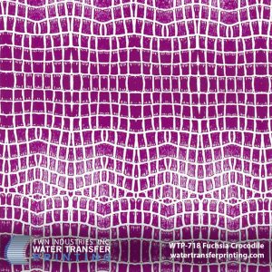 WTP-718 Fuchsia  Crocodile
