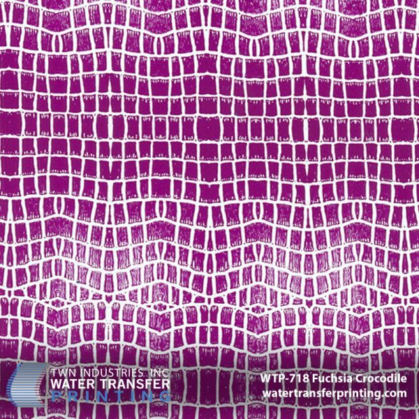 WTP-718 Fuchsia  Crocodile
