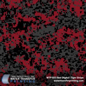 WTP-833 Red Digital - Tiger Stripe