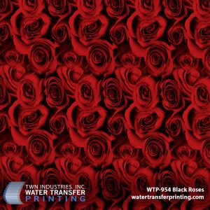 WTP-954 Black Roses - Red